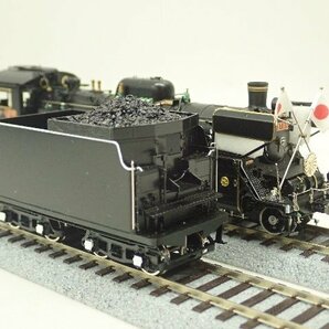 天賞堂/Tenshodo No.11030 国鉄 C57 117号機 蒸気機関車 お召仕様 60周年記念 HOゲージ 鉄道模型 元箱付き ¶ 6DEDD-1の画像2