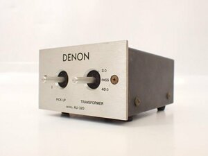 DENON デノン デンオン MC昇圧トランス AU-320 □ 6E093-5