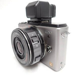Panasonic LUMIX DMC-GX1X レンズキット ルミックス ミラーレス一眼レフカメラ DMW-LVF2付 動作品 ∬ 6DE62-15の画像2