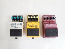 BOSS/DigiTech OS-2/DD-7/BASS DRIVER エフェクター まとめセット ∴ 6E025-2_画像1