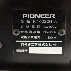 PIONEER RT-1020H-A パイオニア 4トラック 2チャンネル オープンリールデッキ 50Hz仕様 フロント録音再生可 ∬ 6DC89-2の画像5