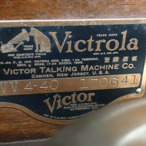 【兵庫県来店引取限定品】Victor/Victrola フロア型蓄音機 VV4-40 1928年製 米ビクター ビクトローラ ◆ 6DFD4-1の画像5