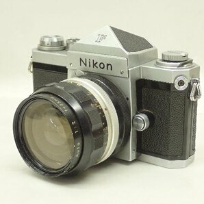 NIKON/ニコン フィルム一眼レフカメラ F アイレベル NIKKOR-O Auto F2 35mm/NIKKOR-S F1.4 50mm/NIKKOR-Q F2.8 135mm レンズ ¶ 6DC2E-1の画像3