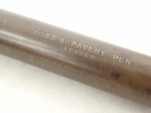 FORD 'S PATENT PEN 万年筆 ペン先 428 14CARAT MILL ▽ 6DEBC-32_画像4