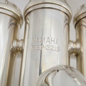 YAMAHA ヤマハ ユーフォニアム YEP-321S マウスピースVincent Bach 6 1/2A/ハードケース付 ∽ 6DFA3-1の画像4