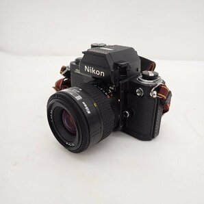 Nikon ニコン 一眼レフフィルムカメラ F2T チタンボディ AS+レンズ AF NIKKOR 35-70mm F3.3-4.5/70-210mm F4-5.6付 ∽ 6E123-1の画像3