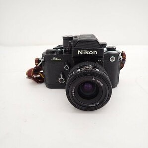 Nikon ニコン 一眼レフフィルムカメラ F2T チタンボディ AS+レンズ AF NIKKOR 35-70mm F3.3-4.5/70-210mm F4-5.6付 ∽ 6E123-1の画像2