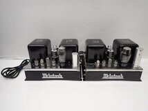 【整備品】 McIntosh マッキントッシュ 管球式/真空管モノラルパワーアンプ MC30 ペア ∩ 6D358-2_画像1