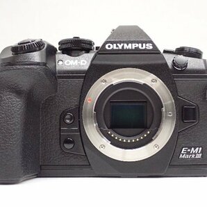 OLYMPUS オリンパス ミラーレス一眼レフカメラ OM-D E-M1 MarkIII 元箱/説明書/充電器/バッテリー×2付 ∩ 6E00D-1の画像3