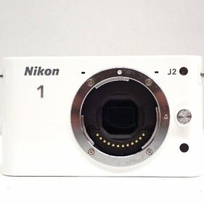 NIKON 1 J2 ダブルズームキット ミラーレス一眼カメラ ニコン 元箱/説明書/充電器付 ∩ 6E160-1の画像3