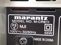 marantz CDレシーバー M-CR611 リモコン付き マランツ ▽ 6E1F3-2_画像5