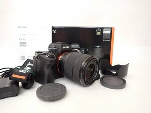 SONY беззеркальный однообъективный камера α7III/ILCE-7M3K FE 28-70mm F3.5-5.6 OSS линзы комплект инструкция / оригинальная коробка есть Sony * 6E20E-1