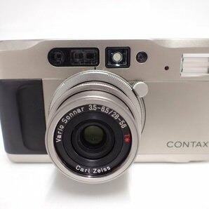 CONTAX TVS (Carl Zeiss Vario Sonnar 28-56mm F3.5-6.5 T*) 京セラ コンタックス コンパクトフィルムカメラ ∬ 6DFDE-4の画像3