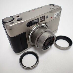 CONTAX TVS (Carl Zeiss Vario Sonnar 28-56mm F3.5-6.5 T*) 京セラ コンタックス コンパクトフィルムカメラ ∬ 6DFDE-4の画像1
