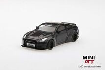 中国限定 7色レインボー ラメラメカラー MINI GT 1/64 リバティーウォーク LB-WORKS 日産GT-R R35 バージョン2 マジックグレー MGT00035-L_画像5