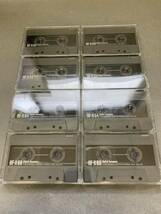中古 カセットテープ SONY ソニー HF-X 8本セット_画像1