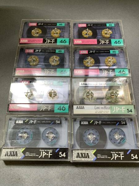 中古 カセットテープ AXIA アクシア JP-F 8本セット