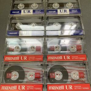中古 カセットテープ maxell マクセル UR 8本セット