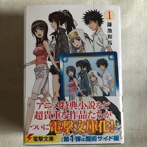 【新品】とある魔術の禁書目録　インデックス　外典書庫　1巻　特典：非売品イラストカード　電撃文庫　鎌池和馬　はいむらきよたか　レア