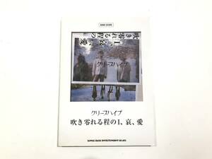 中古品 シンコーミュージック クリープハイプ 「吹き零れる程のI、哀、愛」バンドスコア 楽譜