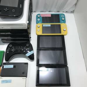 1円スタート ジャンク品 Nintendo ニンテンドー Switch WiiU Wii GC 64 SFC FC 3DS DSLite 他 ゲームハード機 まとめ売りの画像5