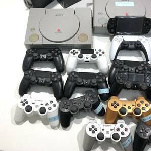 1円スタート ジャンク品 SONY ソニー ゲーム機本体 コントローラー まとめ売り PS1 PS2 PS4 ゲーミング 部品取りの画像4