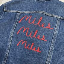 【格安】LEVI'S リーバイス 刺繍 Gジャン ジージャン デニムジャケット レディース サイズXS MILES R-3029_画像7