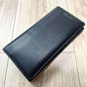 ★送料360円★SAINT LAURENT PARIS サンローラン パリ 長財布 ART396308 黒 ブラック レザー ウォレット 男女兼用 R-5696