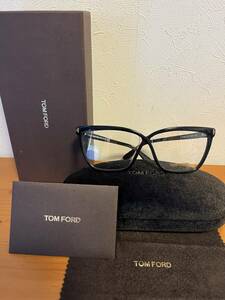 トムフォード メガネ TF4267−001 TOMFORD セル ブラック 貴重 未使用 ケース・セリート・ギャランティーカード付き 送料無料