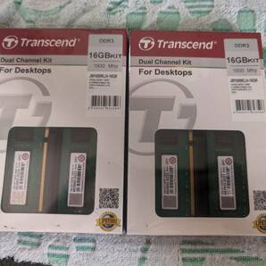 Transcend DDR3-1600 PC3 8GB×4枚 合計32GB JM1600KLH-16GK トランセンド 未開封の画像1