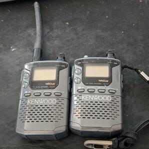 KENWOOD トランシーバー TH-K7 144Mhz/430Mhz FM DUAL BANDER 2台 無線機 まとめて 現状品の画像1