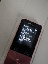 SONY ソニー WALKMAN ウォークマン NW-S315 ライトピンク 16GB デジタル音楽プレーヤー　本体のみ　動作品 _画像2