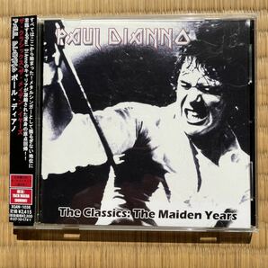 ポール・ディアノ PAUL DIANNO / The classics : The Maiden years 日本盤CD ＊ heavy metal hard rock iron maidenの画像1