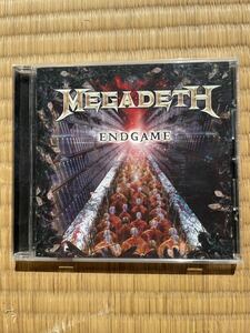 MEGADETH / End game Japanese record CD * hard rock heavy metal thrash metal metallica