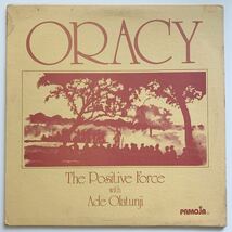 【オリジナル】 The Positive Force with Ade Olatunji “Oracy” spiritual jazz rare groove Original_画像1