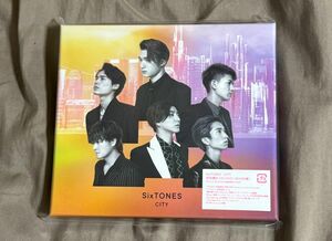 初回盤B DVD付 BOX仕様 SixTONES CD+DVD/CITY 