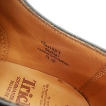 【未使用】トリッカーズ Tricker's M5636 WOODSTOCK プレーントゥ ドレスシューズ【9】_画像8