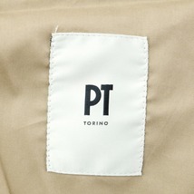 【新品】ピーティートリノ PT TORINO Edge セルロースコットン ワイドスラックス パンツ【50】_画像9