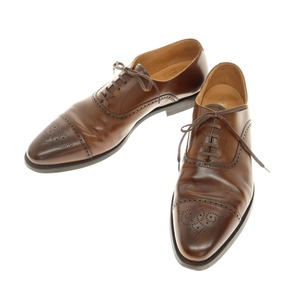 【中古】クロケットアンドジョーンズ CROCKETT&JONES MALTON セミブローグ ドレスシューズ【10 E】