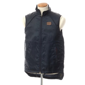 【中古】ハケットロンドン HACKETT LONDON ナイロン ジップアップ ブルゾン ブラックネイビー【サイズM】