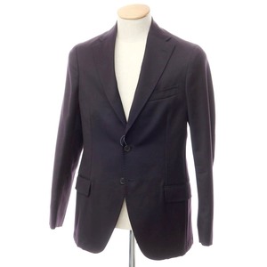 【中古】サルトリア ラトレ SARTORIA LATORRE ウール テーラードジャケット ダークネイビー【サイズ44 Drop8R】