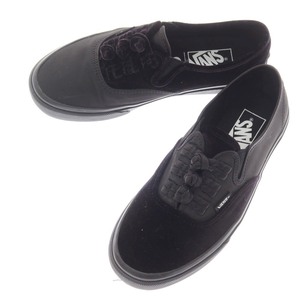 【中古】バンズ VANS × Billy's 2024年モデル スニーカー ブラック【サイズ23.5cm】