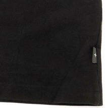 【中古】ストーンアイランド STONE ISLAND 鹿の子コットン 半袖ポロシャツ ブラック【サイズS】_画像4