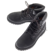 【中古】ティンバーランド Timberland 6inch PREMIUM WATERPROOF BOOT ヌバック ブーツ ブラック【サイズ23cm】_画像1