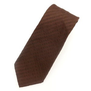 【中古】タイユアタイ TIE YOUR TIE セッテピエゲ シルク ネクタイ ブラウン