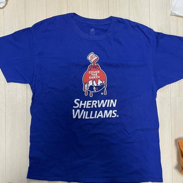 sherwin williams tシャツ XL シャーウィン　ウィリアムズ　企業　hanes ヘインズ