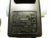 OMRON　純正ACアダプタ　S24ALT1200200 (HM-141-AC2)　中古　動作保証品_画像3