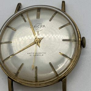 【ITHQ7UKW1GHA】ENICAR エニカ ULTRASONIC ウルトラソニック 21石 手巻き 稼働品 腕時計 14K GOLDPLATEの画像7