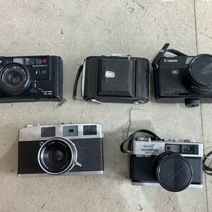 1000円スタート OLYMPUS オリンパス 35DC electroSet 105184 Canon キャノン AF35M Canonet QL17 カメラ まとめの画像2