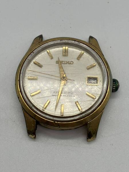 【ITOE1I3K5E4Y】SEIKO 4402 8000 キングセイコー 可動品 巻き レディース腕時計 ME3388